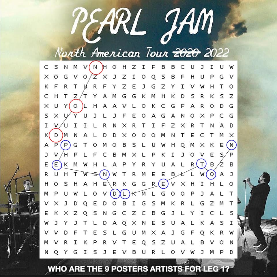 Tickets for Pearl Jam's 2022 North American tour are on sale now