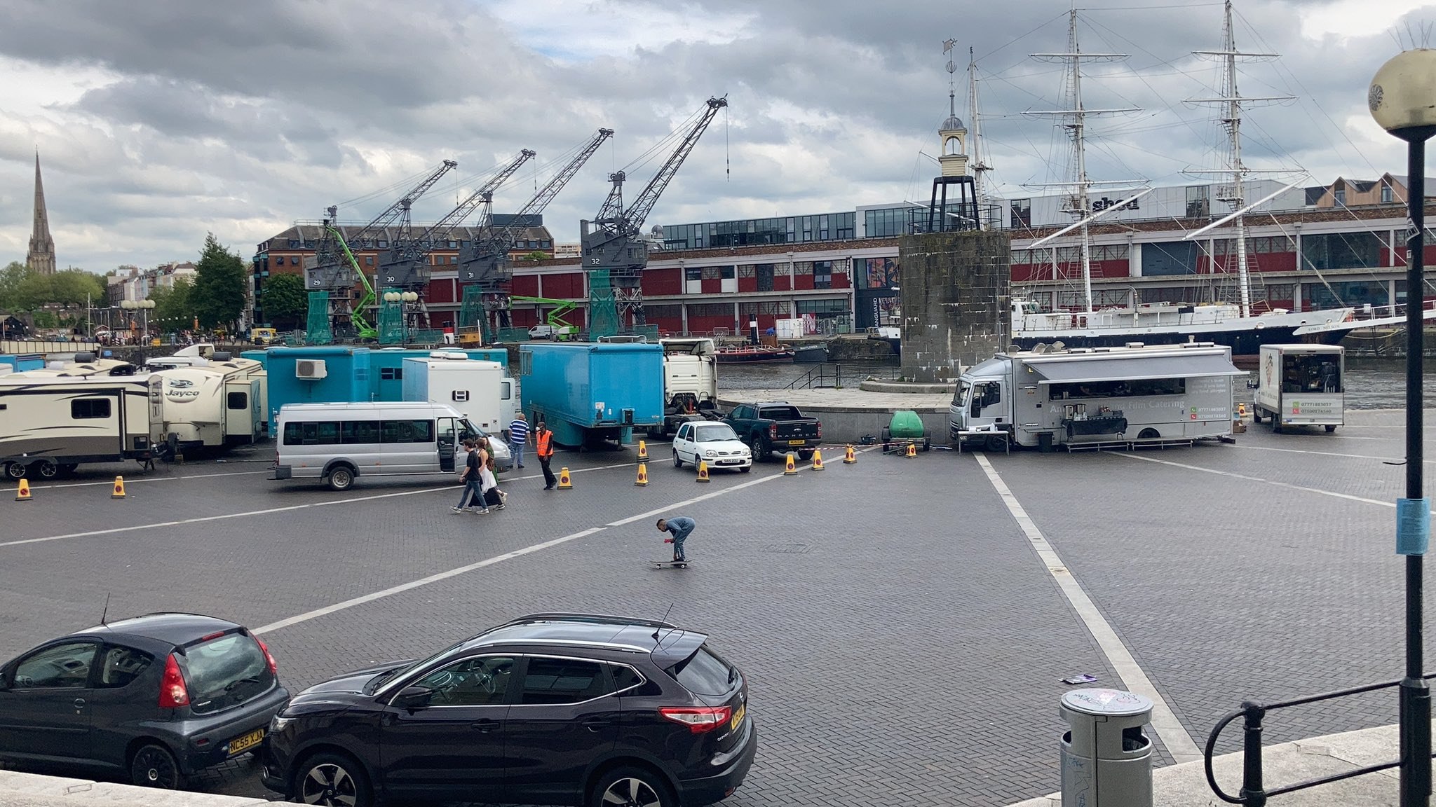 The UNIT BASE in Bristol is at... - Doctor Who Filming | Facebook