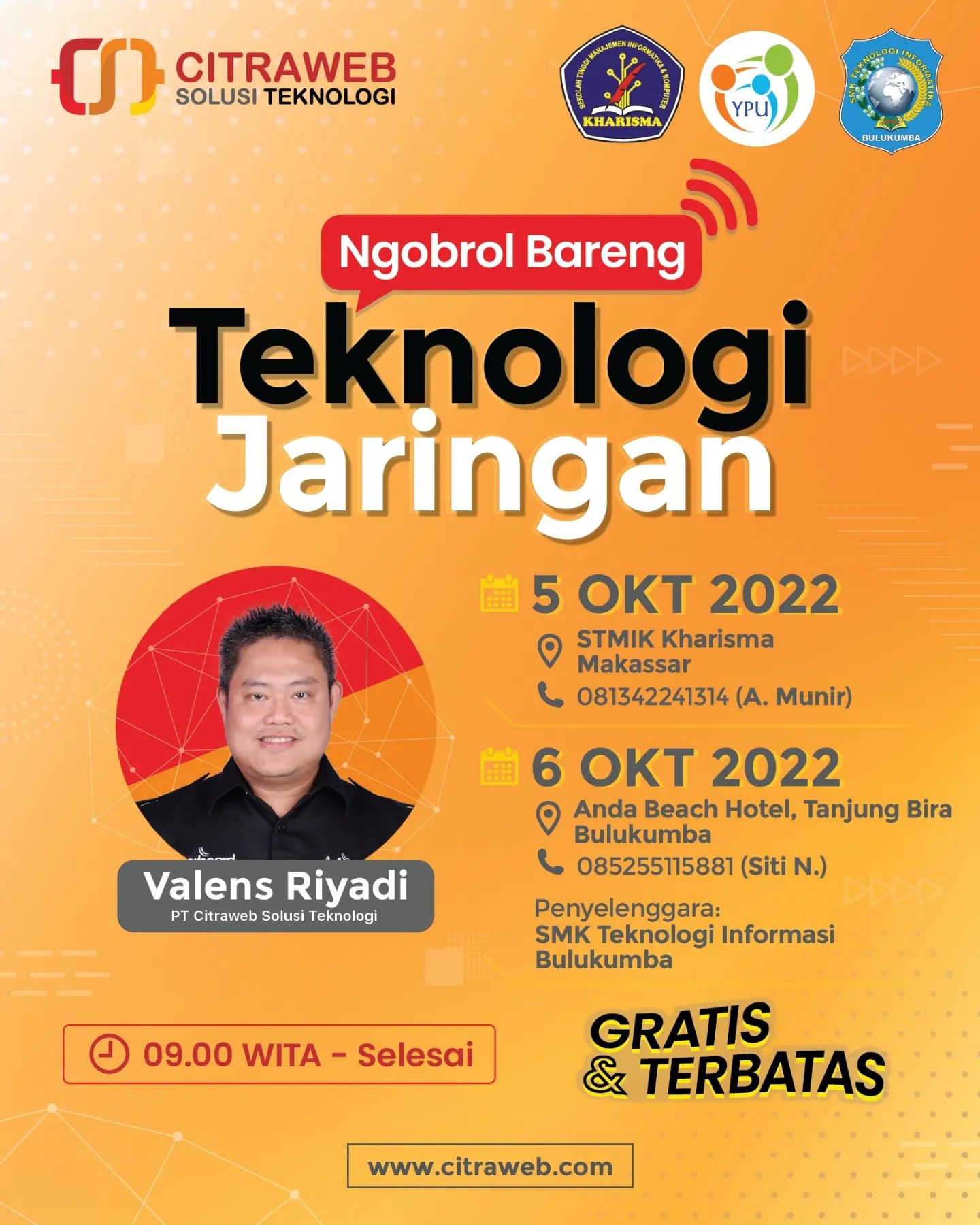 ⚠️📢Seminar Gratis bagi kalian yang... - Mikrotik Indonesia