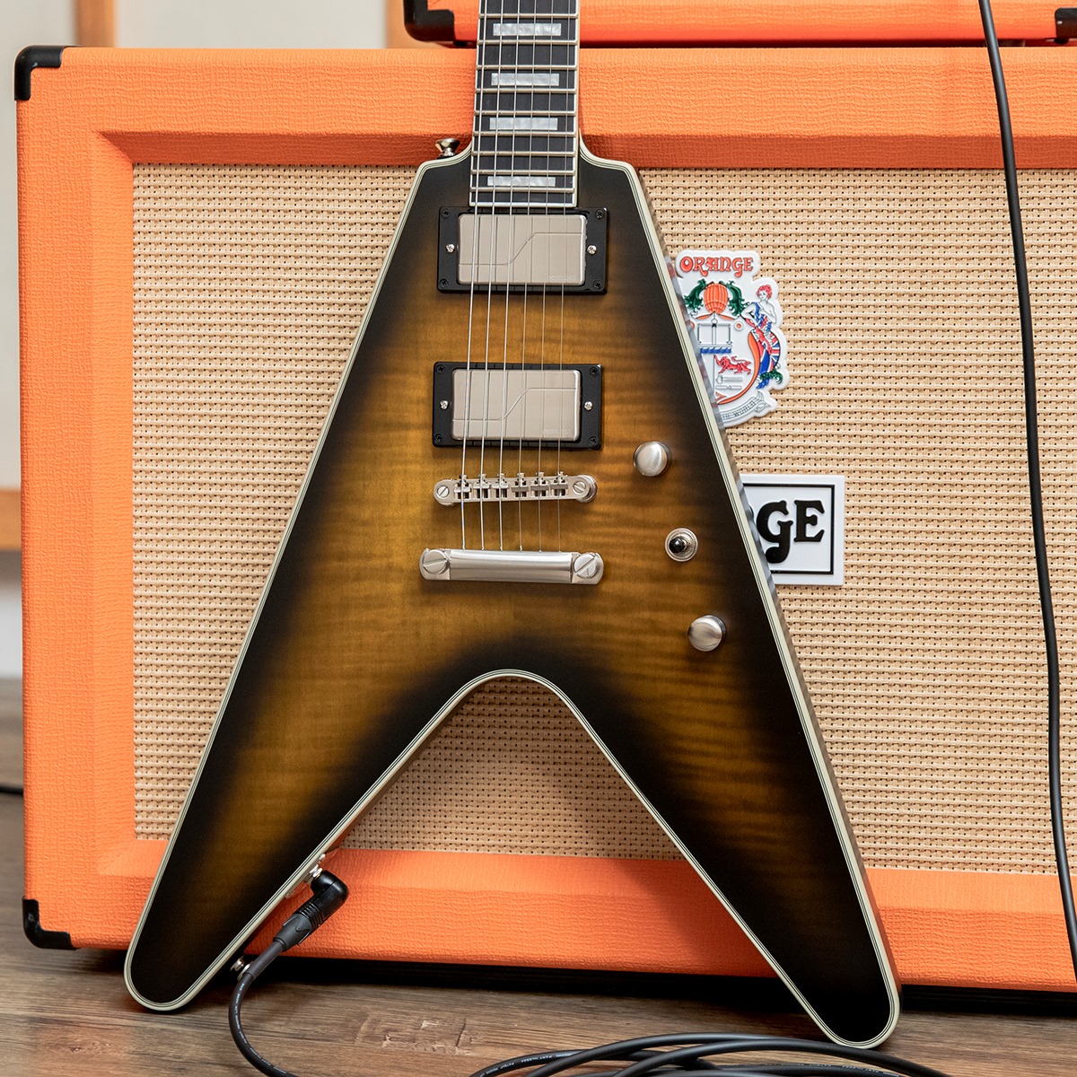 A modern take on a classic shape, Epiphone's Flying V Prophecy's