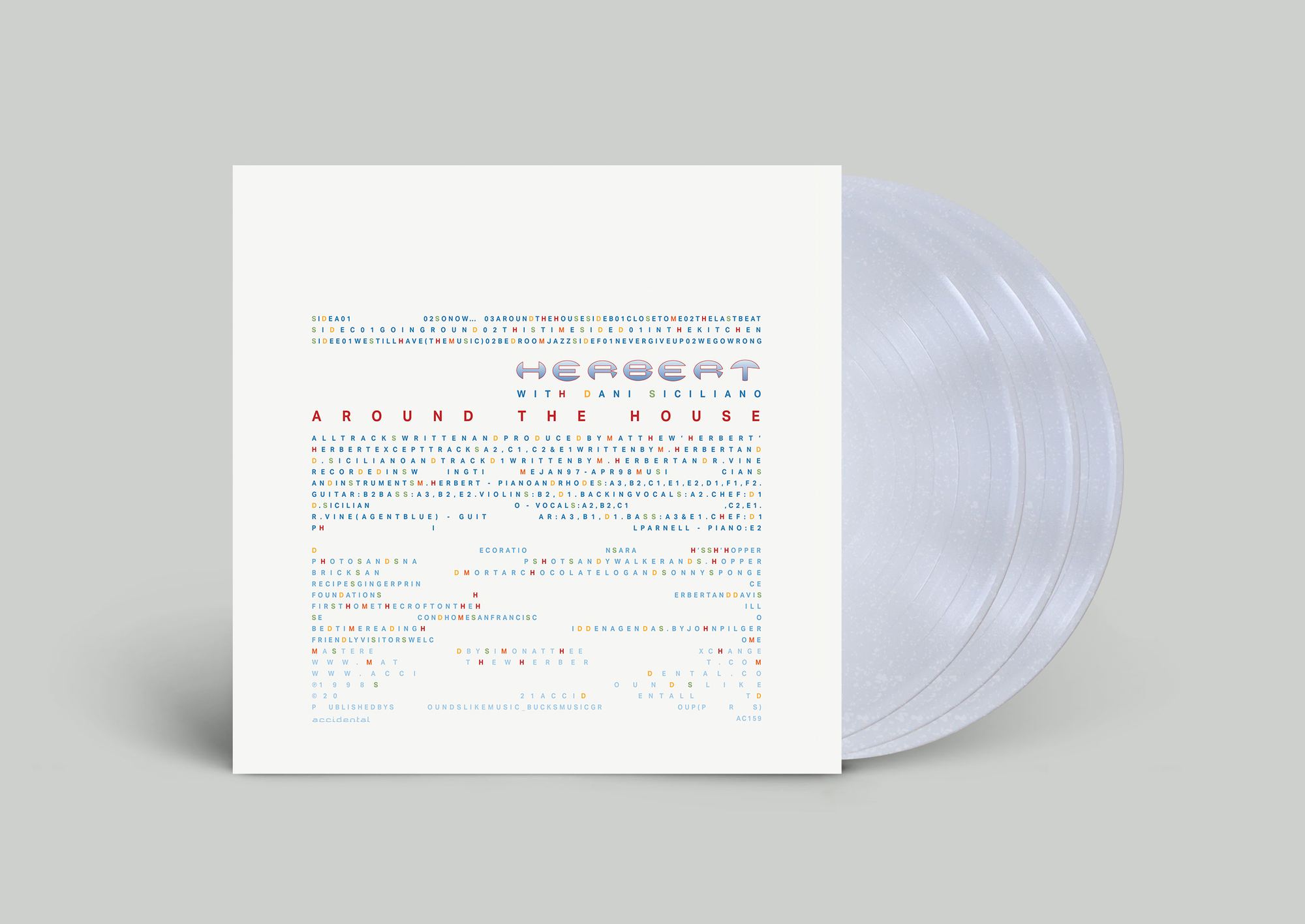 A pair of classic remixes from Herbert back to back on one newly 