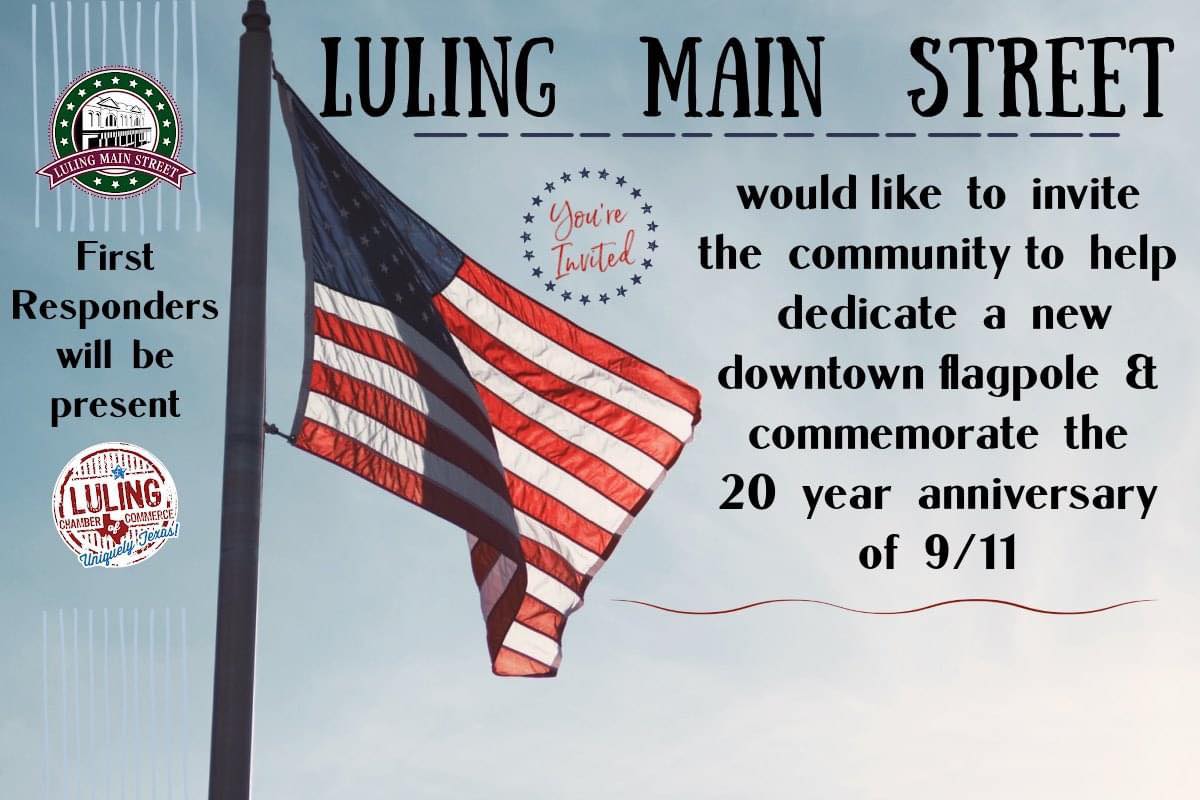 🎉 join us in commemorating a new flag... - Luling Main Street | Facebook