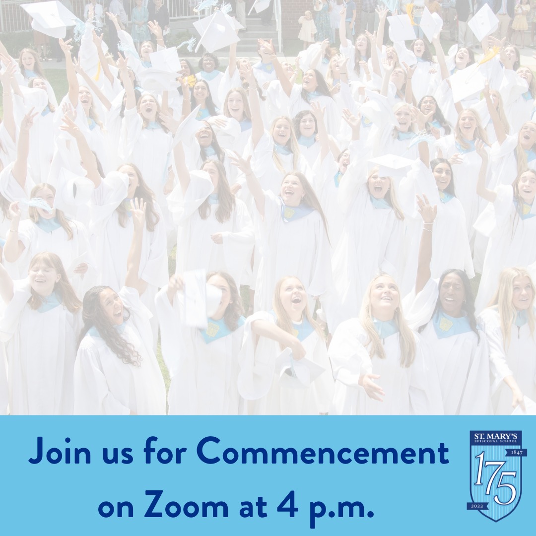 St. Mary's Episcopal School - This afternoon, the class of 2022 will ...