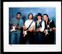 希少生写真Stevie Ray Vaughan & Eric Clapton 希少生写真Stevie Ray