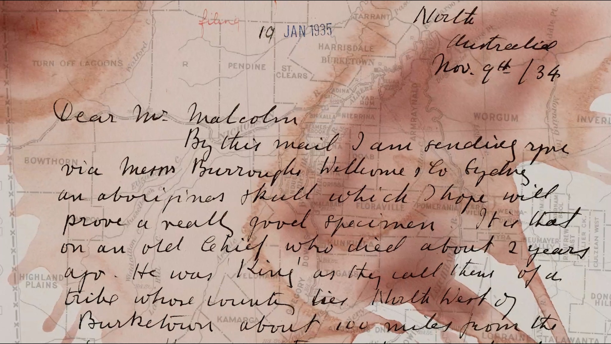Cairns - Watson’s film skullduggery (2021), draws on letters about the ...
