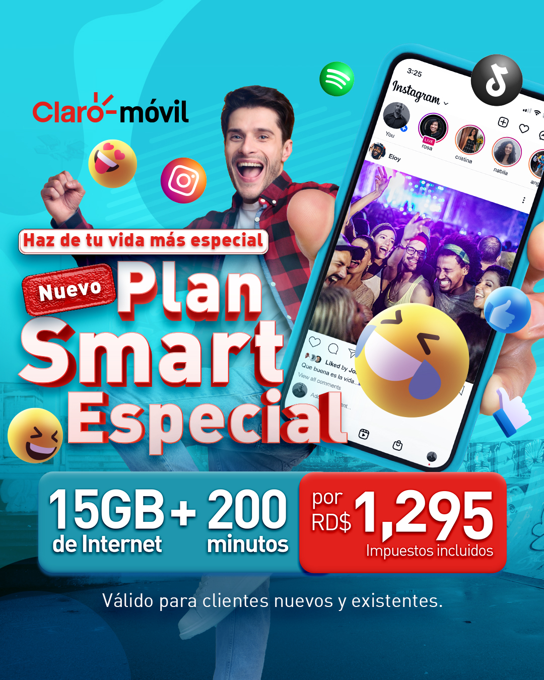Claro RD - Nuevo Plan Smart Especial📱⚡. Queremos que... | Facebook