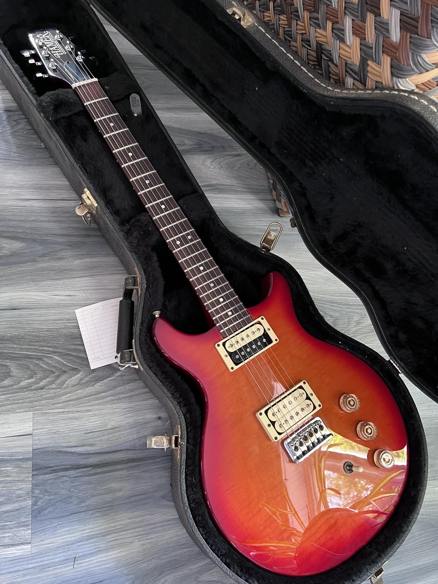 Restored Fresher FL-301 guitar from 1970s