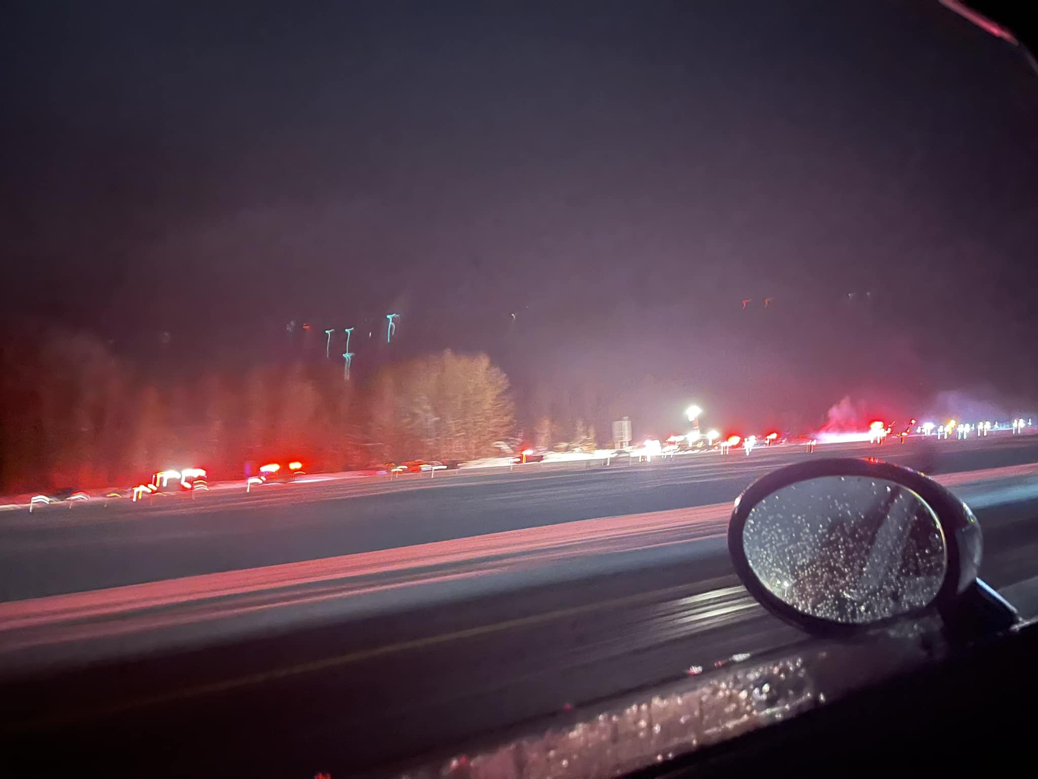 Be Neighborly Springville Area | Roads complete ice all over ...