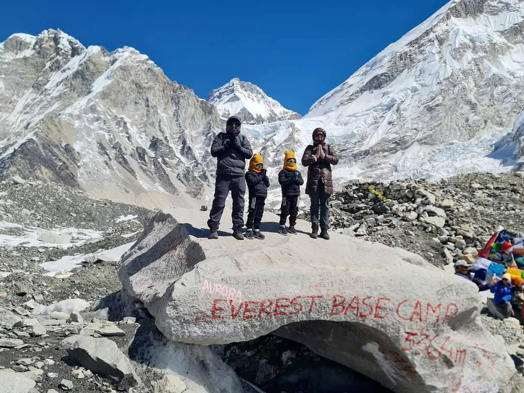 Five-year-old twins, Trijal and... - Nepal Tourism Board