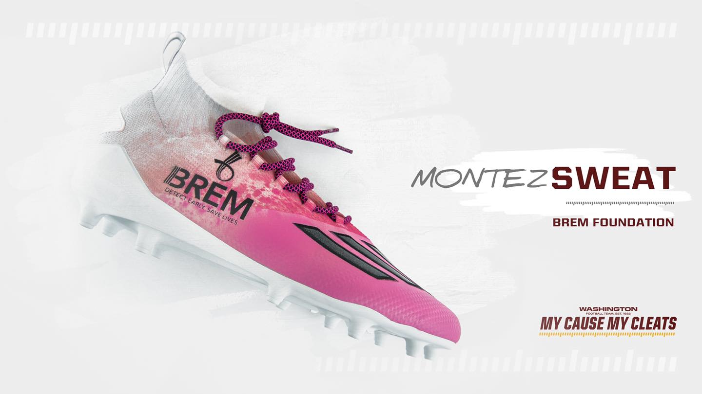 Our guys wore cleats to represent... - Washington Commanders