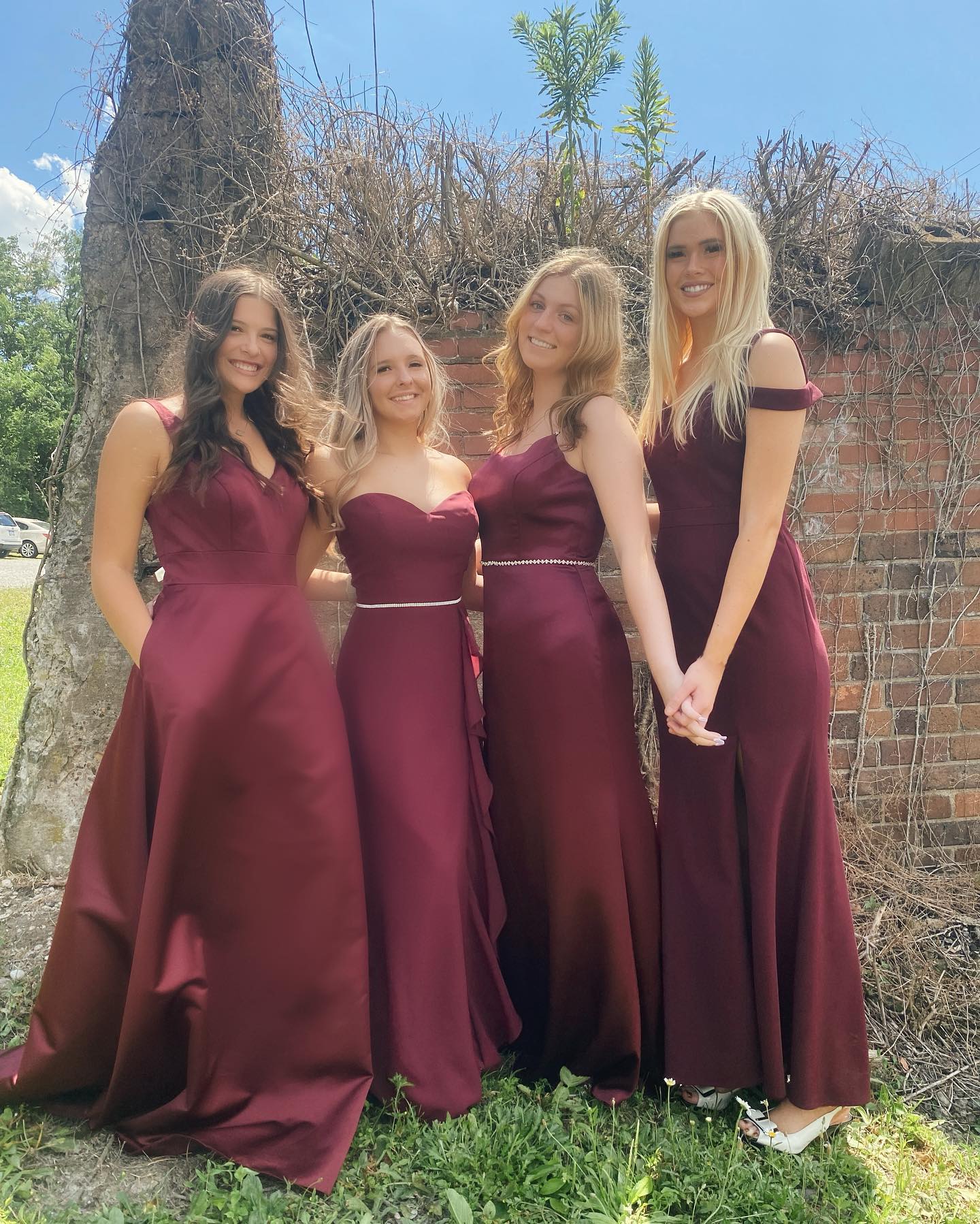 casual lavender dresses for juniors Two Piece Long Prom Dress Teens Lilac / US14 Style:EE02041BD metafield_color_Beige Crinoline A Line Wedding you will be the