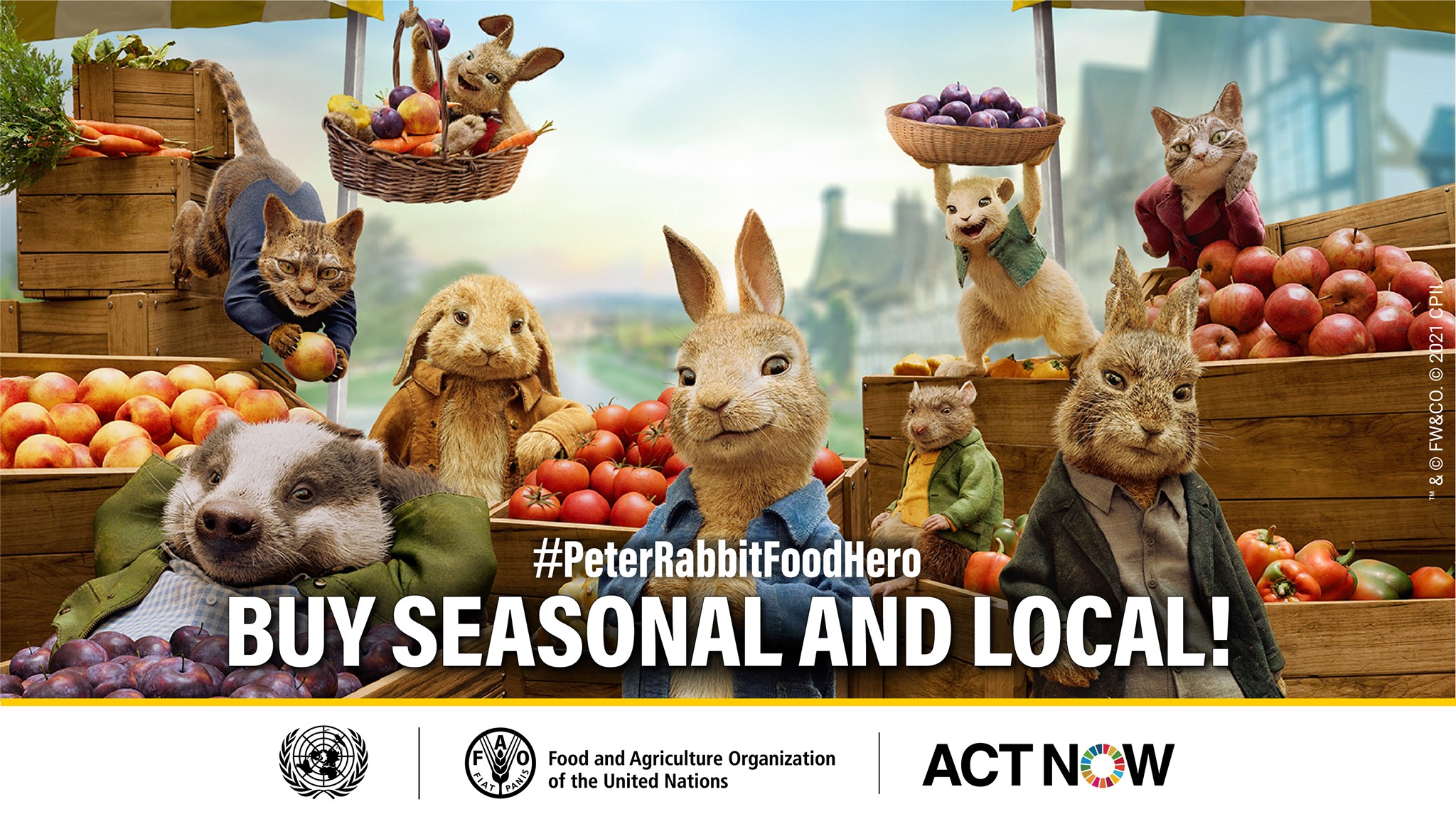 Peter Rabbit has joined forces... - United Nations Vienna