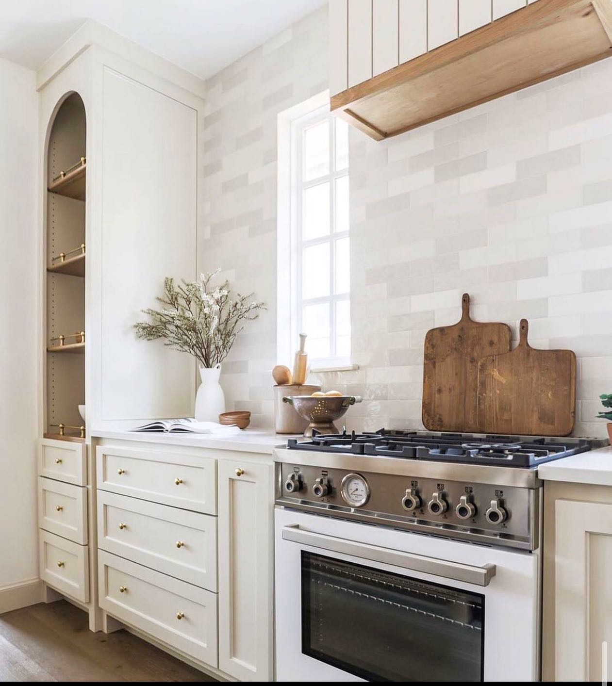 Bedrosians - The most timeless + stunning kitchen! Featuring Cloe 2.5x8 ...