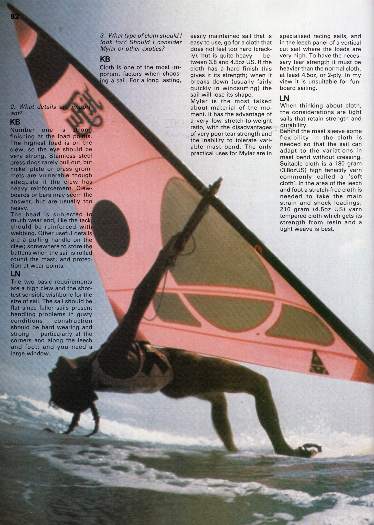 Unforgettable Suzanne Geydaloo and hers boards - Diamond Head 1982