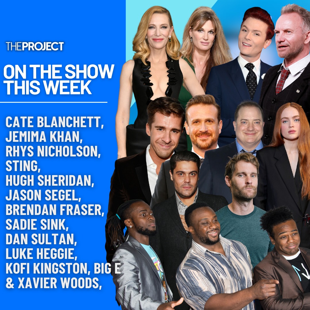 The Project - It's another MASSIVE week of guests on #TheProjectTV this ...
