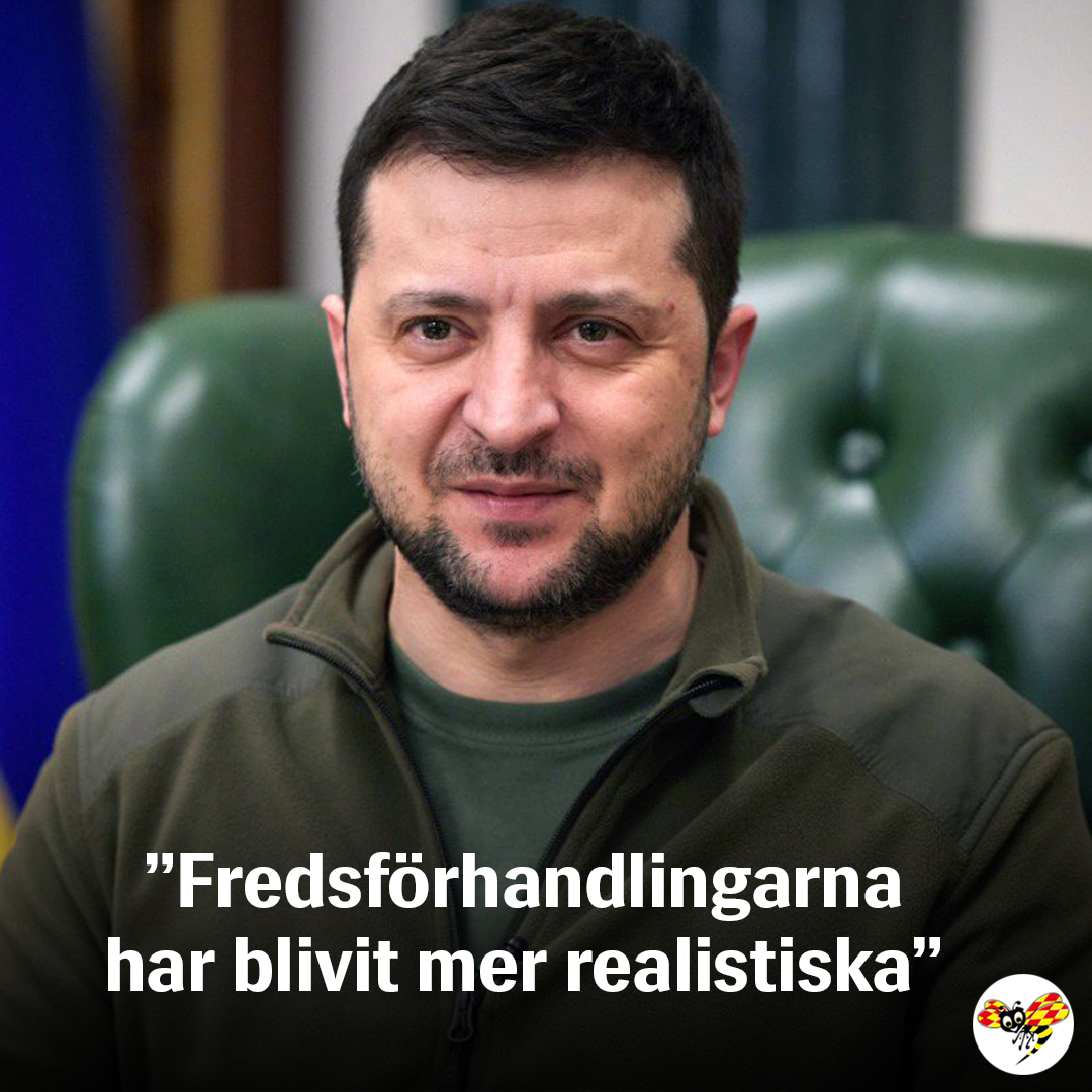 Expressen - Ukrainas president Volodymyr Zelenskij säger under onsdagen ...