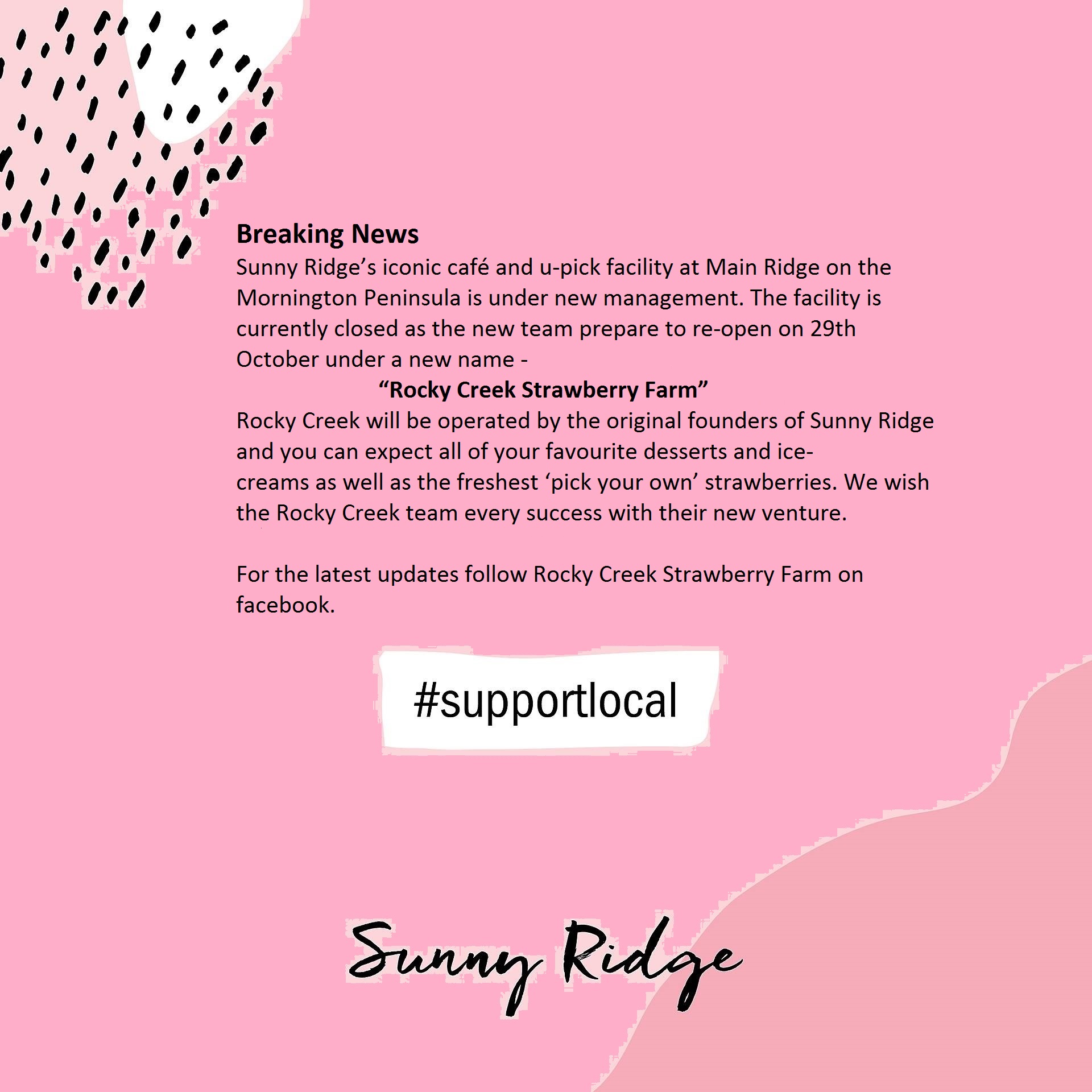 Sunny Ridge | Main Ridge VIC