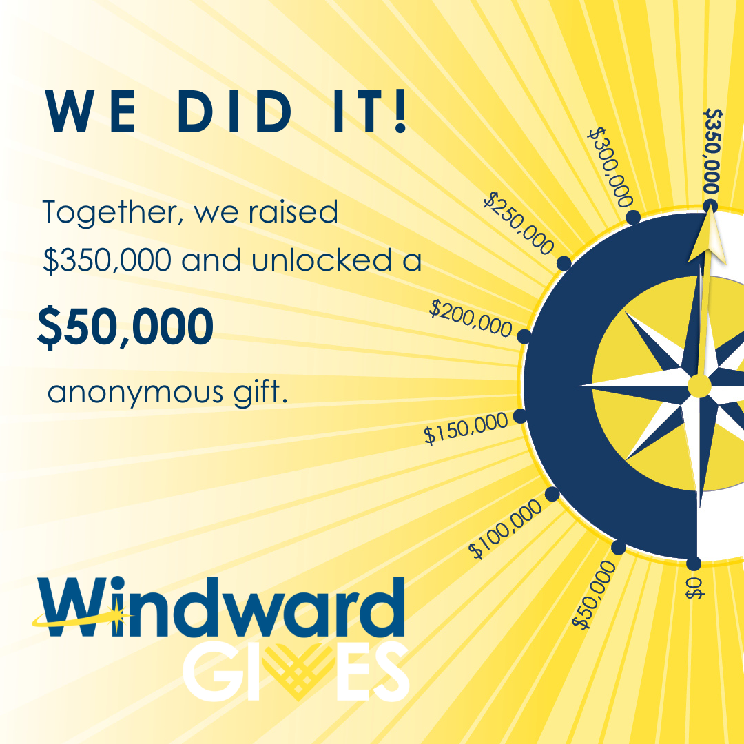 Congratulations! Together we raised... - The Windward School