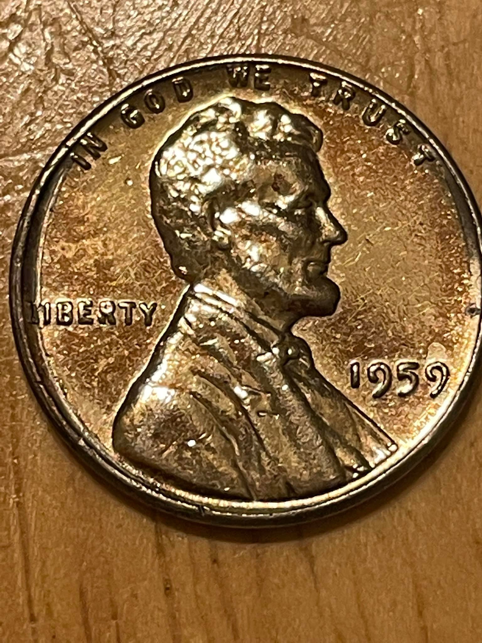 1959 no mint mark and the L in liberty is off. Please help with