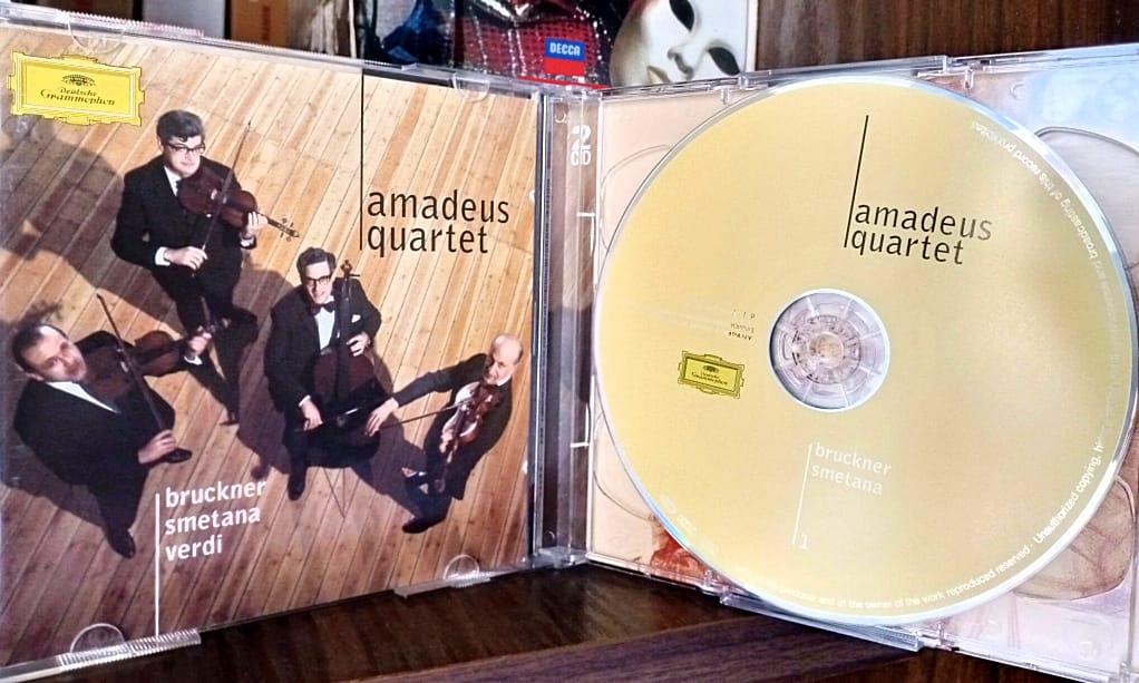 The Amadeus Quartet's complete recordings on Deutsche Grammophon