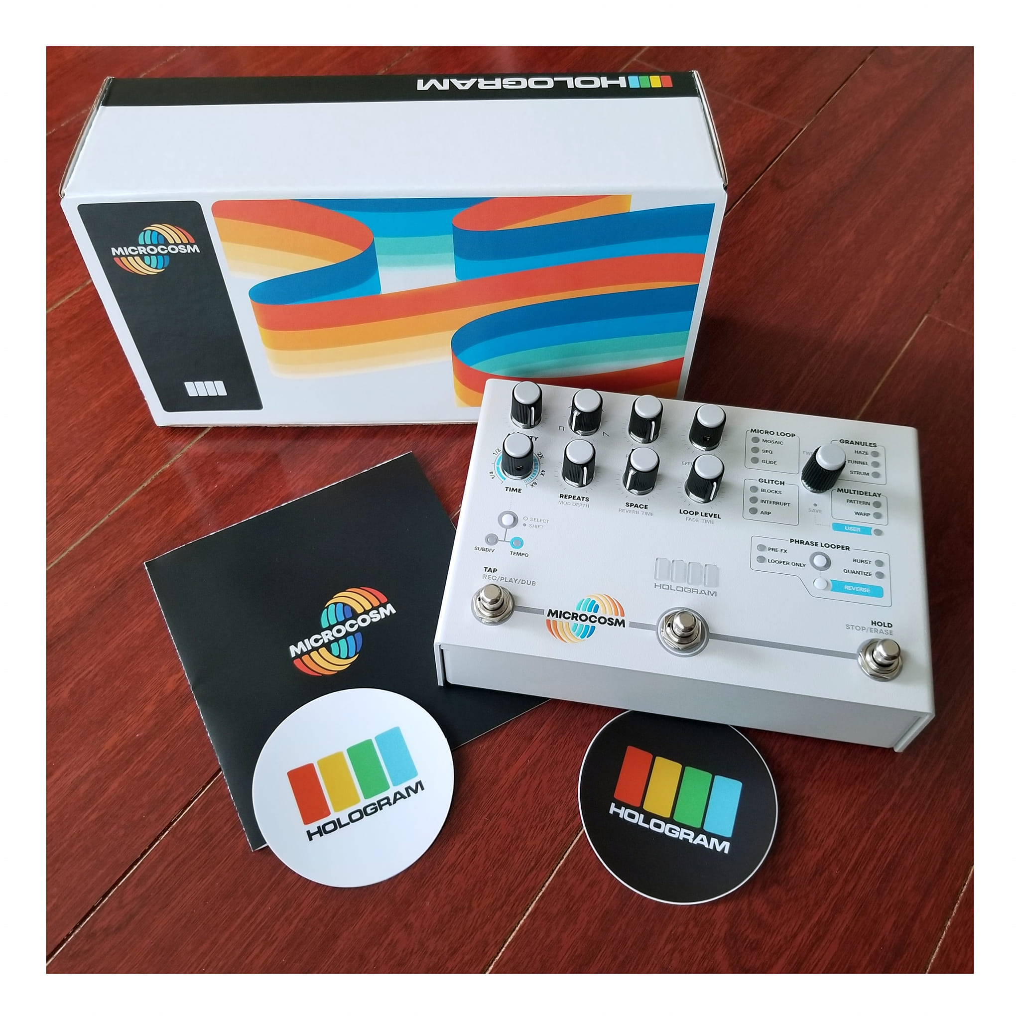 Hologram Electronics 10th anniversary limited edition pedals