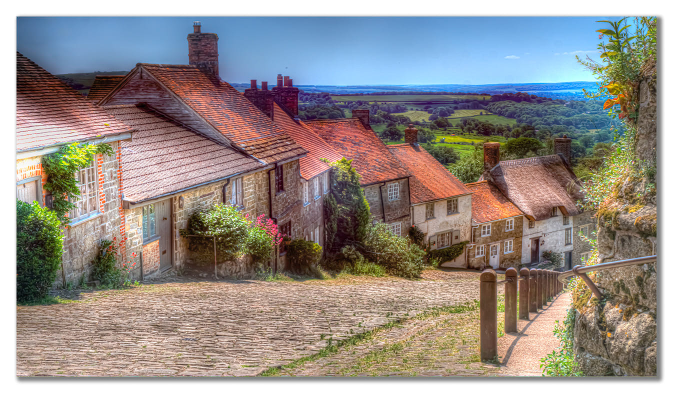 Gold Hill Shaftesbury, England