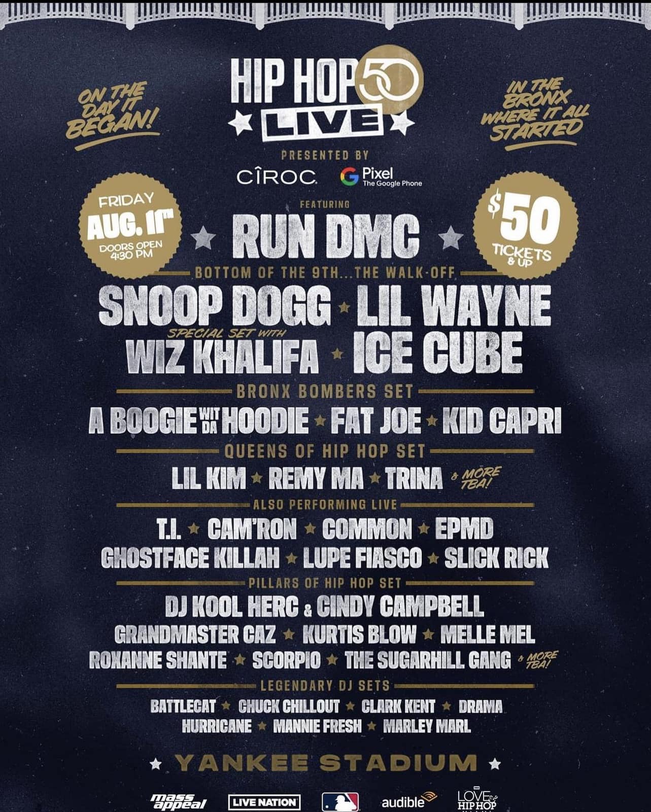 An unforgettable night of hip-hop icons. Get tickets to our