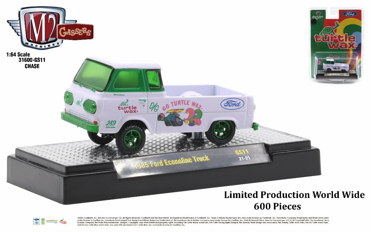 M2 Machines 1963 Ford Econoline van in semi-gloss black