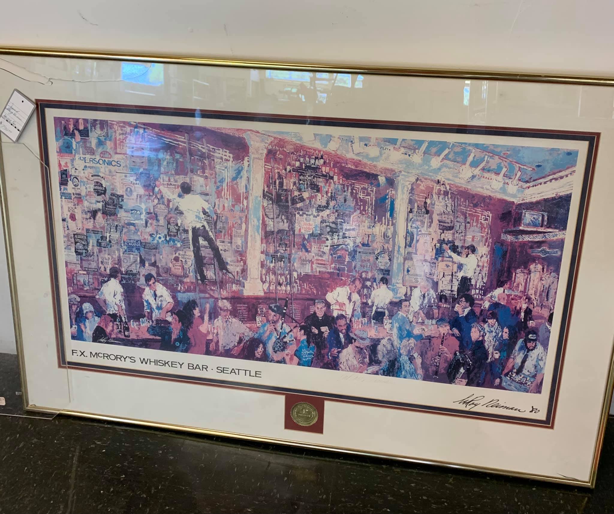 What is this art found at Antique Liquidators in Stanwood?