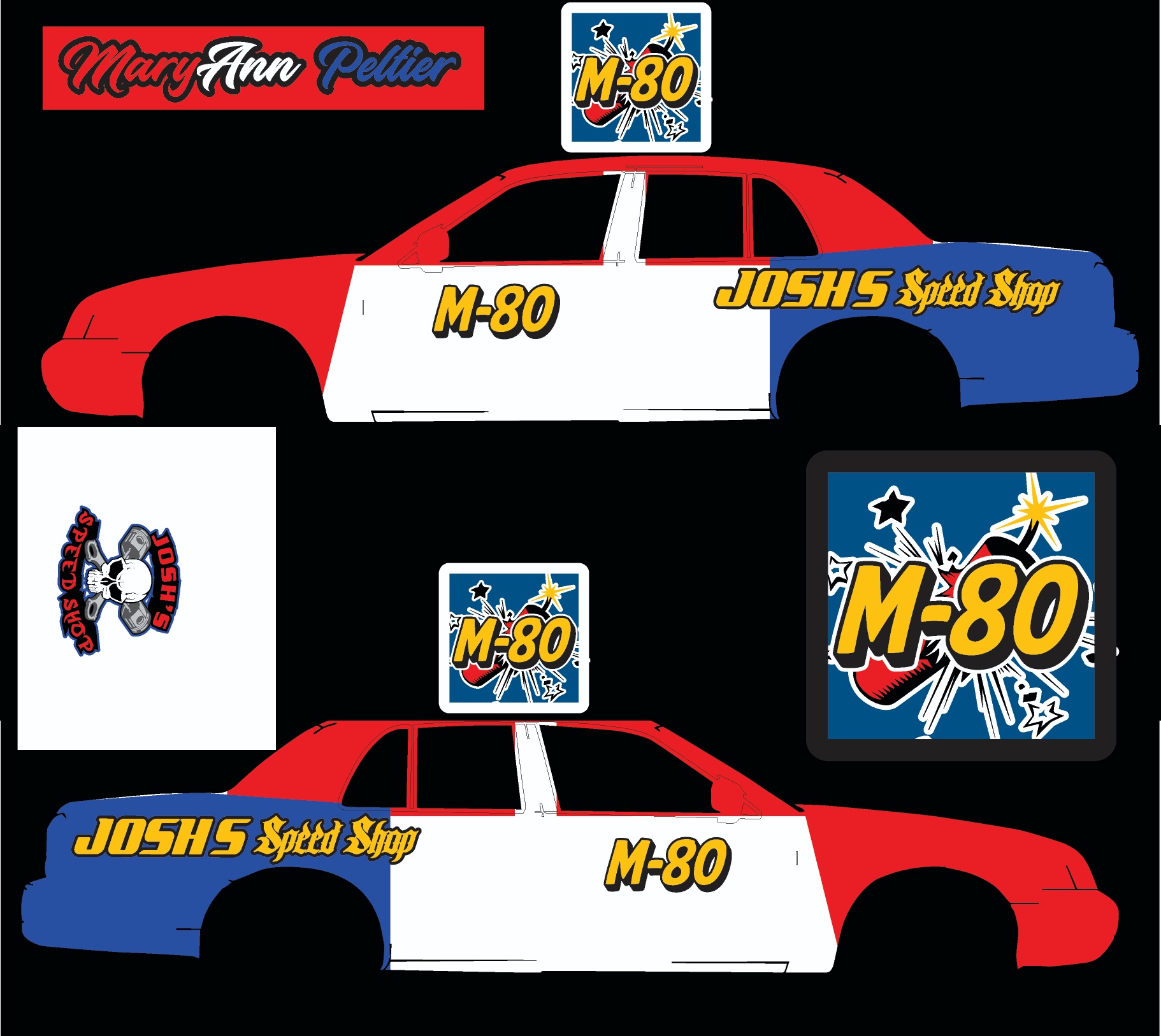 Here is the... - Wicked by Design Racing Graphics and Signs