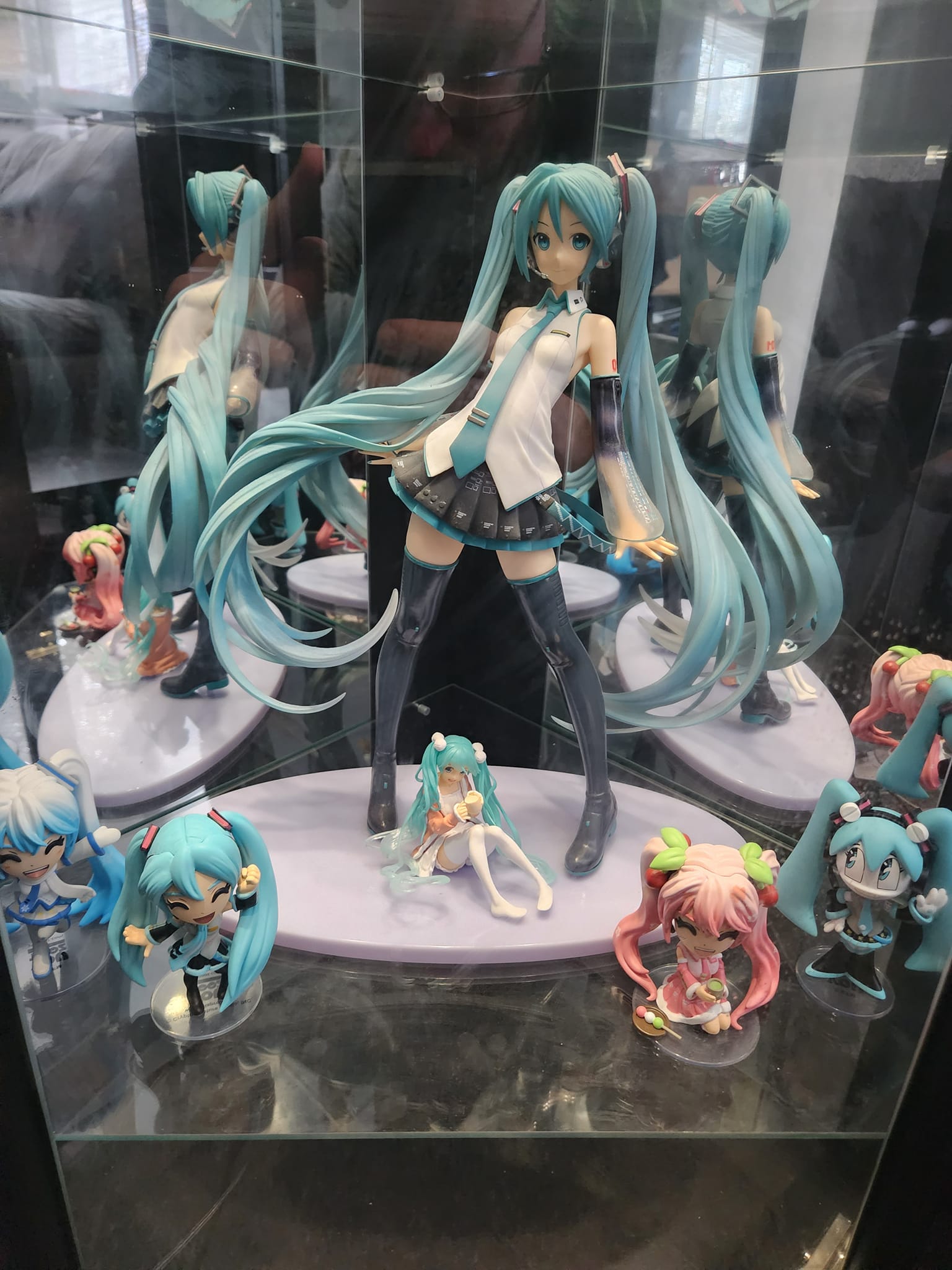Statue Hatsune Miku En Kimono Meiko - Figurine PVC, Neuf Sans Boîte