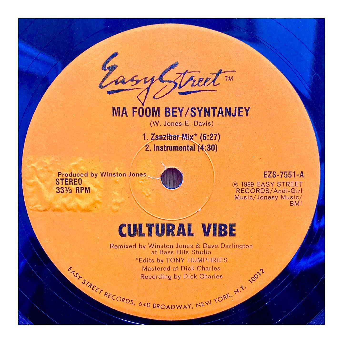 Long version of my Edwyn Collins 'A Girl Like You ' Remix in 1994