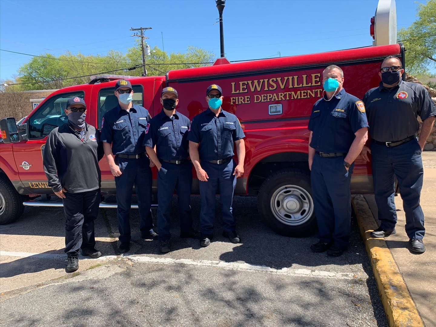 Lewisville Fire Department Pipes and Drums