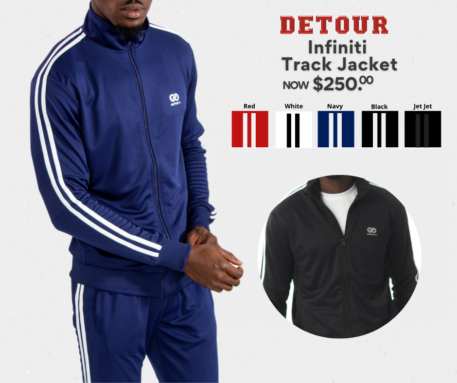 Detour Stores - Our #Infiniti Track Jacket is perfect for your active ...