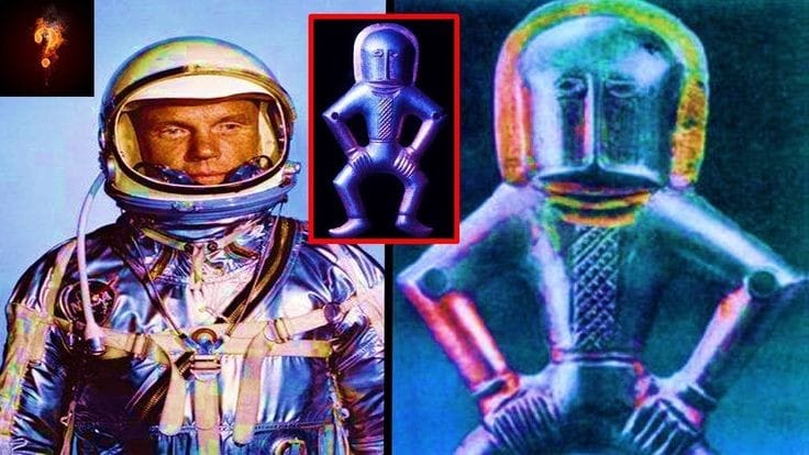 Ancient Astronaut Theory - The figurine on the right is an ancient ...