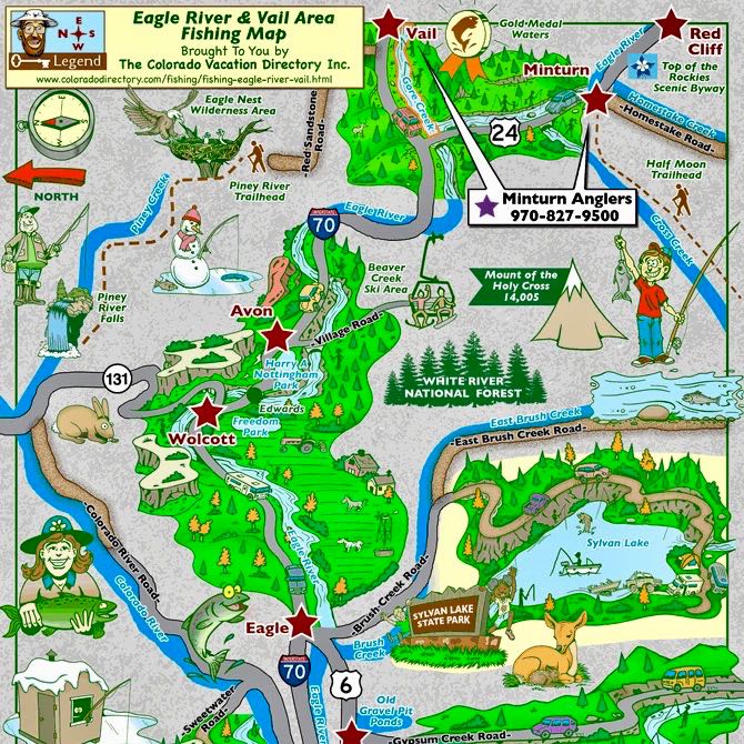 colorado lure fishing spots River Watershed Map & Public Access Guide  Top Fly Fishing Locations Near