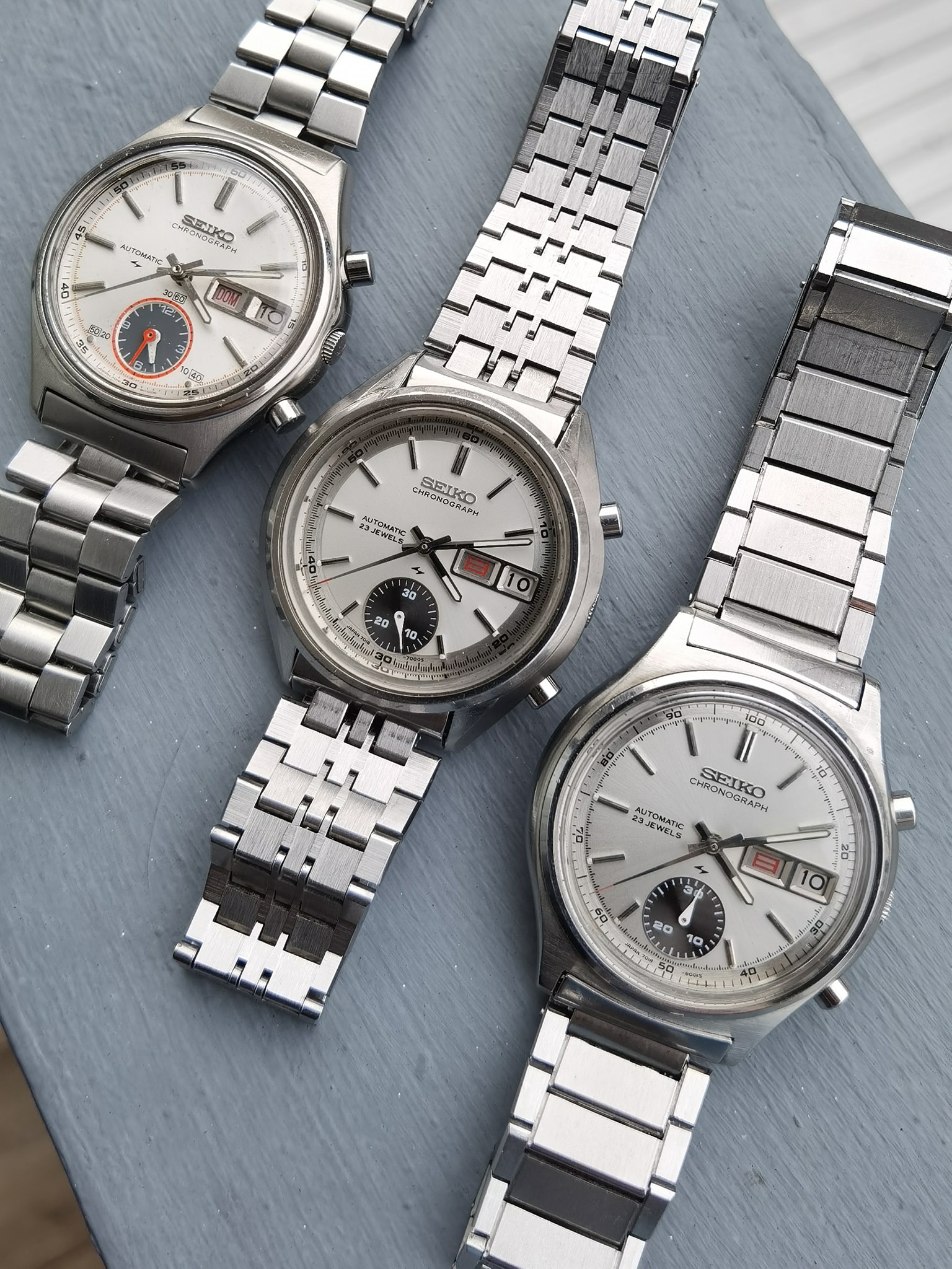 Seiko Chronograph Flyback 7016 & 7018
