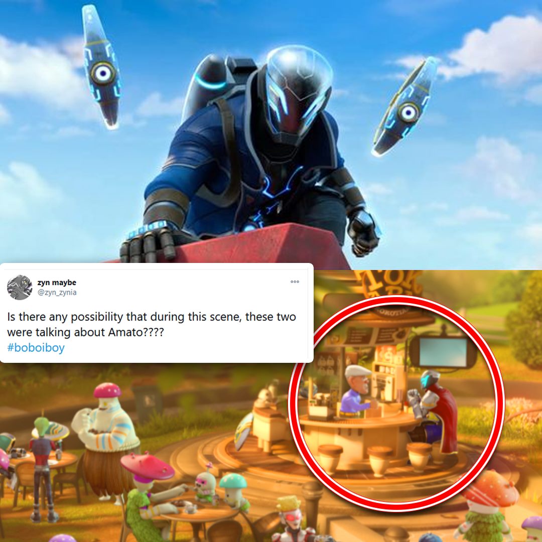 BoBoiBoy - Gambar Maskmana dari trailer Mechamato Movie dan ending ...