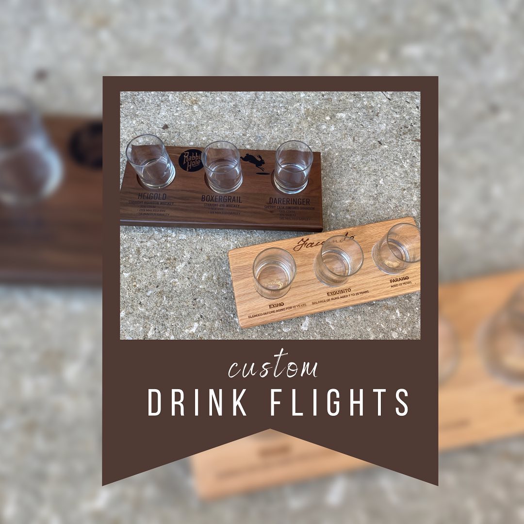 Menu Designs - Create Custom Wood Flights at Menu Designs!... | Facebook