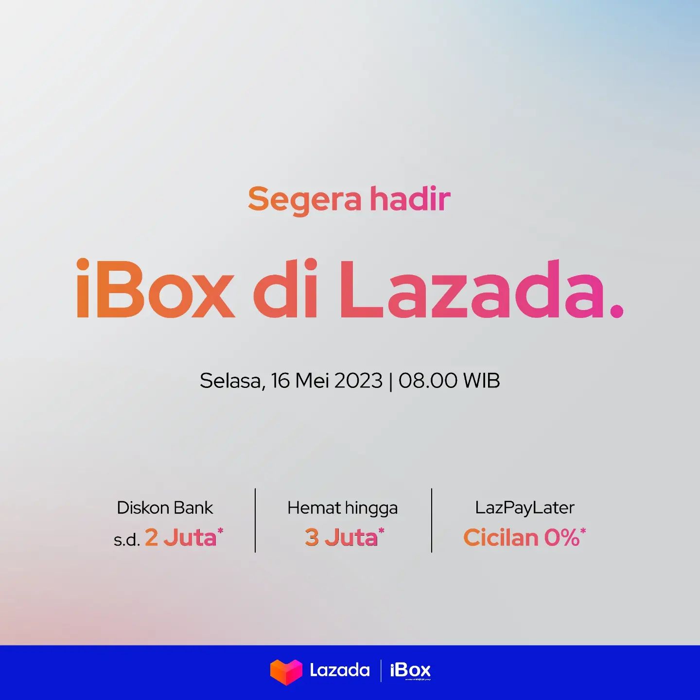 iBox - Segera hadir iBox di Lazada Besok, 16 Mei 2023... | Facebook