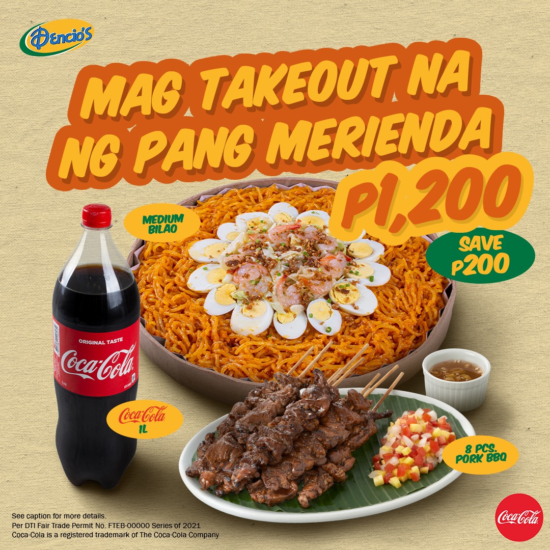 Dencio’s Bilao?... - Dencio's: Kainan, Usapan, Pa-Deliver Na