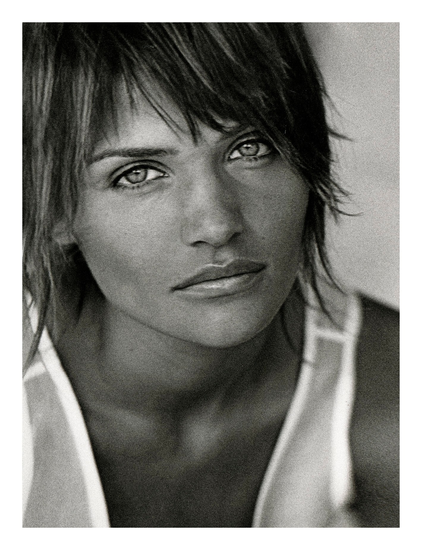 Helena Christensen for GQ magazine, 2007 - Portrait by Michael