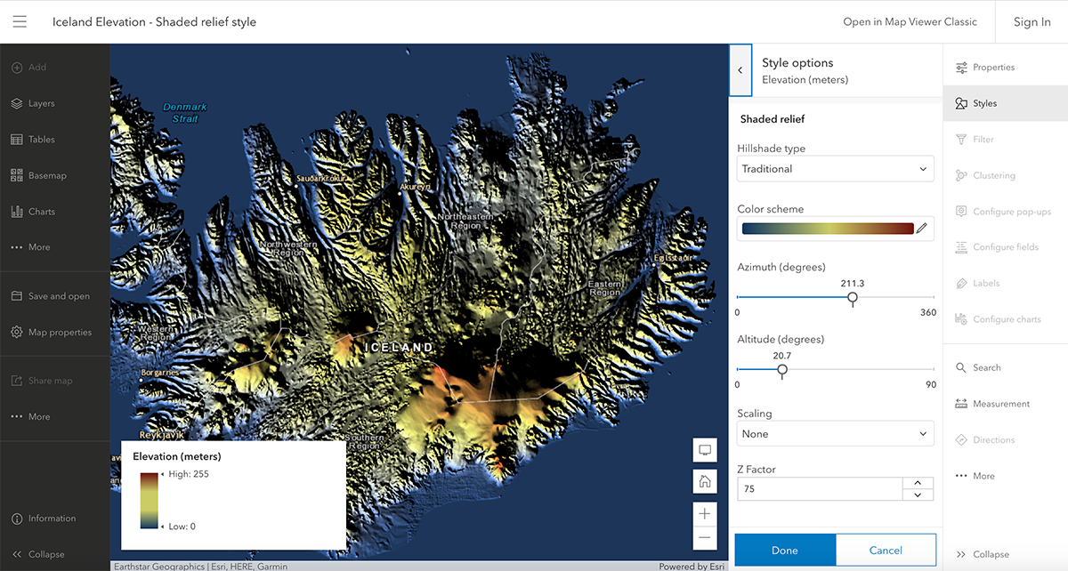 Esri - You can modify the display of your imagery layers in the new Map ...