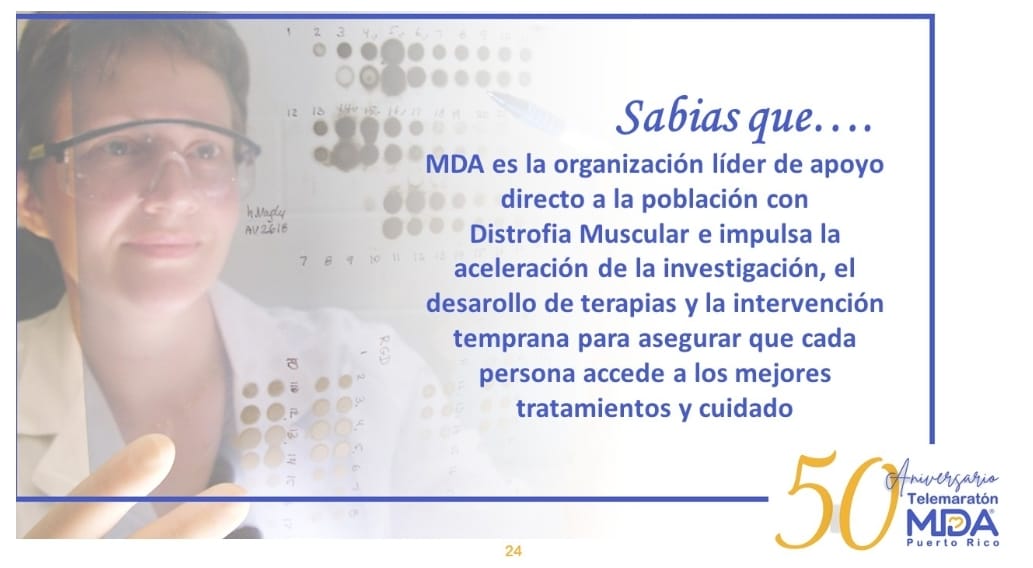 MDA Puerto Rico - Sabías que... #telemaratonmda... | Facebook