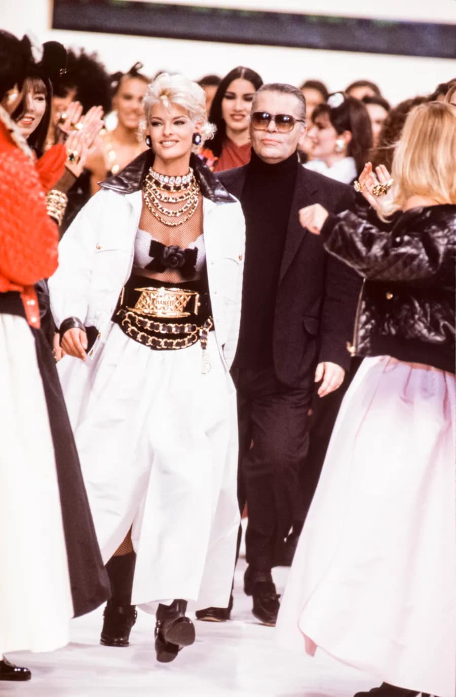 from @davidturnley • Karl Lagerfeld. I share this photograph of