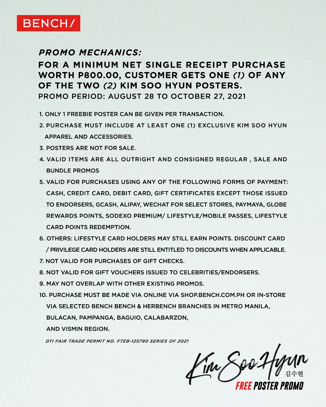 📣 PROMO EXTENDED! Get your... - Bench/ lifestyle + clothing