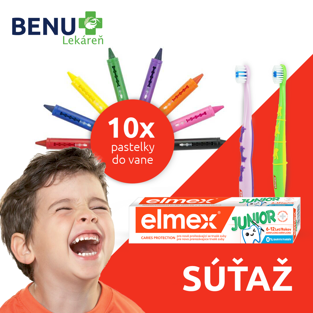 BENU Lekáreň - #SÚŤAŽ s Elmex pre všetky hravé deti! 🤩 Až 10 z vás môžu ...