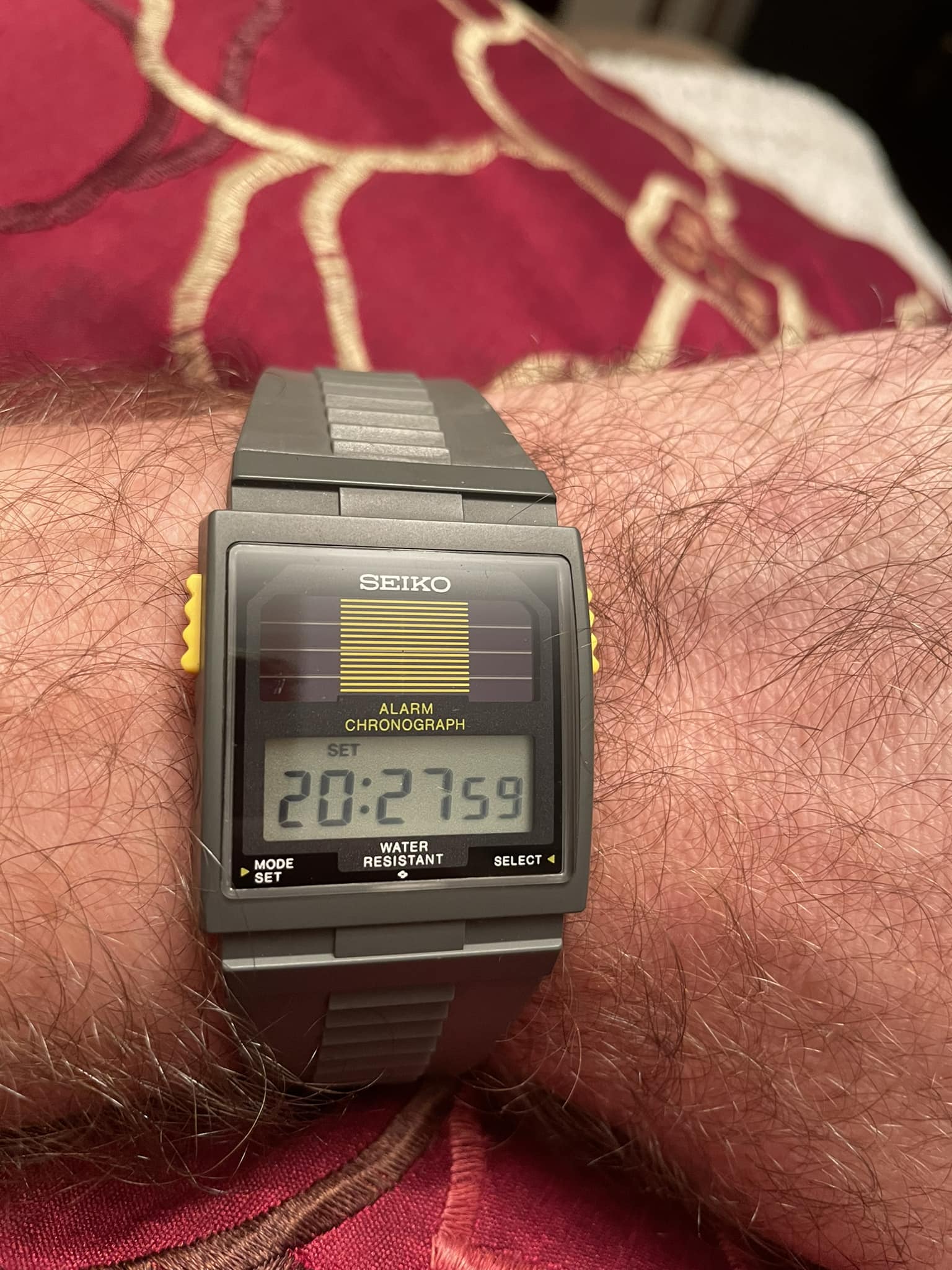 DIGITAL VINTAGE NOS SEIKO A964-4A00 WRISTTALK 1987