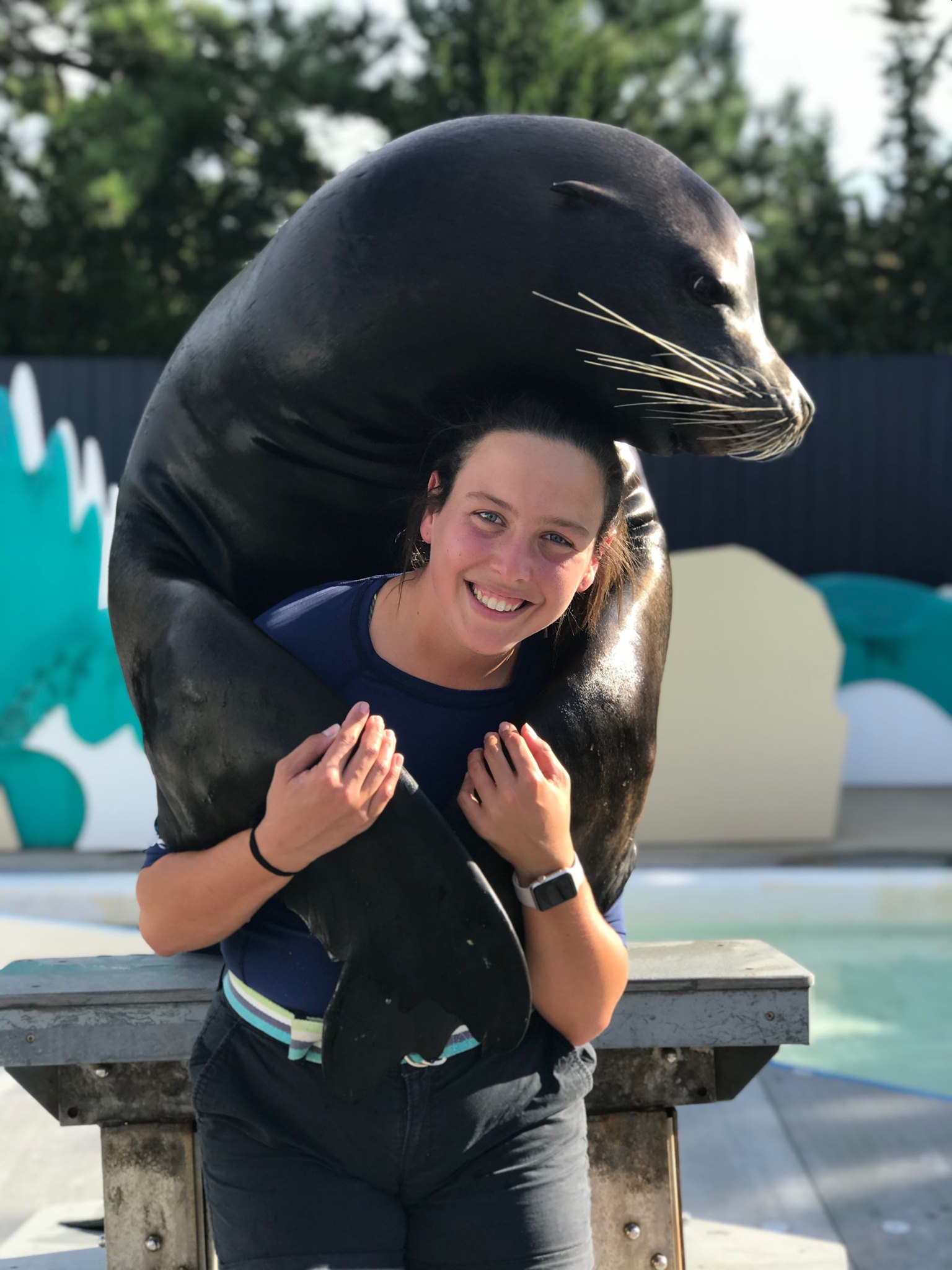 Meet Sarah Rashed, Trainer in the... - New York Aquarium
