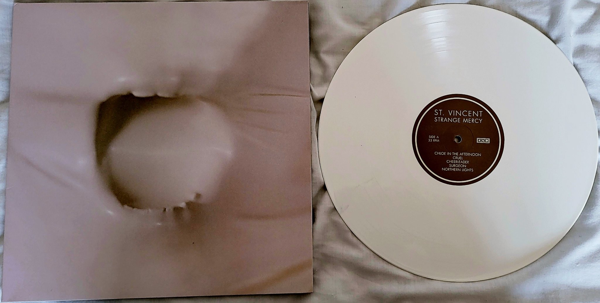 Record Of The Day: St. Vincent - Strange Mercy (White Vinyl 